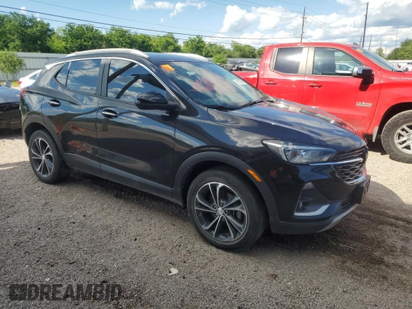 2021 Buick Encore GX Select with VIN KL4MMDSL7MB050838, listed as a Copart auction lot 55359145 with 114,015 mi miles and Clean title. Bid and sale history available at DreamBid. Image 4.