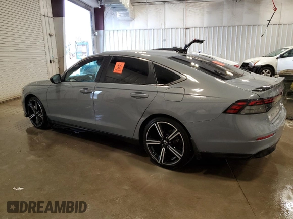 2023 Honda Accord Sport with VIN 1HGCY2F51PA006867, listed as a Copart auction lot 55299045 with 28,068 mi miles and Salvage title. Bid and sale history available at DreamBid. Image 2.