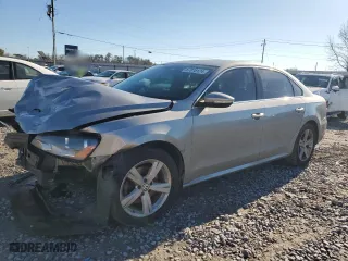 2012 Volkswagen Passat SE with VIN 1VWBH7A30CC067572, listed as a Copart auction lot 87018124 with 191,468 mi miles and Salvage Title. Bid and sale history available at carsss.com. Image 1.