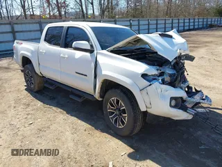 2022 Toyota Tacoma SR with VIN 3TMCZ5AN4NM470000, listed as a IAAI auction lot 41629818 with 78,138 mi miles and . Bid and sale history available at DreamBid. Image 1.