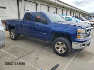 2014 Chevrolet Silverado 1500 LT with VIN 1GCVKREC7EZ130951, listed as a Copart auction lot 53956355 with 182,755 mi miles and Clean Title. Bid and sale history available at DreamBid. Image 4.