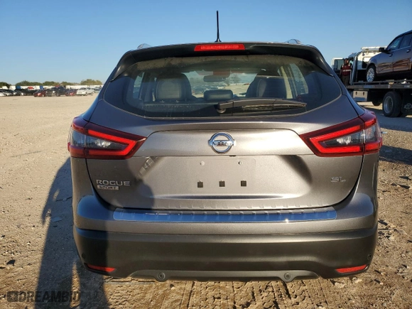 2022 Nissan Rogue Sport SL with VIN JN1BJ1CV3NW348837, listed as a Copart auction lot 81178044 with 13,664 mi miles and Salvage Title. Bid and sale history available at carsss.com. Image 6.