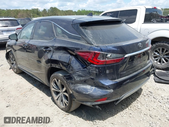 2022 Lexus RX 350 with VIN 2T2HZMDA8NC363464, listed as a IAAI auction lot 42070240 with 34,123 mi miles and . Bid and sale history available at DreamBid. Image 3.