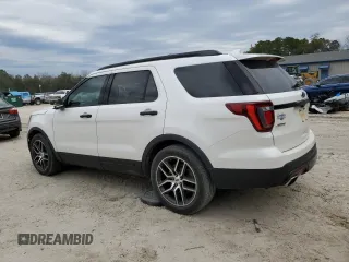 2016 Ford Explorer Sport with VIN 1FM5K8GT9GGC30096, listed as a Copart auction lot 41637985 with 148,218 mi miles and Salvage Title. Bid and sale history available at carsss.com. Image 2.