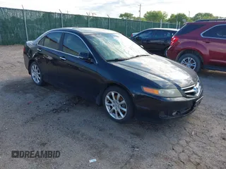 2006 Acura TSX with VIN JH4CL968X6C033437, listed as a IAAI auction lot 42160725 with 168,429 mi miles. Bid and sale history available at carsss.com. Image 1.