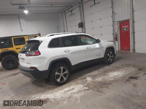 2019 Jeep Cherokee Limited with VIN 1C4PJMDXXKD258242, listed as a IAAI auction lot 41837501 with 81,156 mi miles. Bid and sale history available at carsss.com. Image 4.