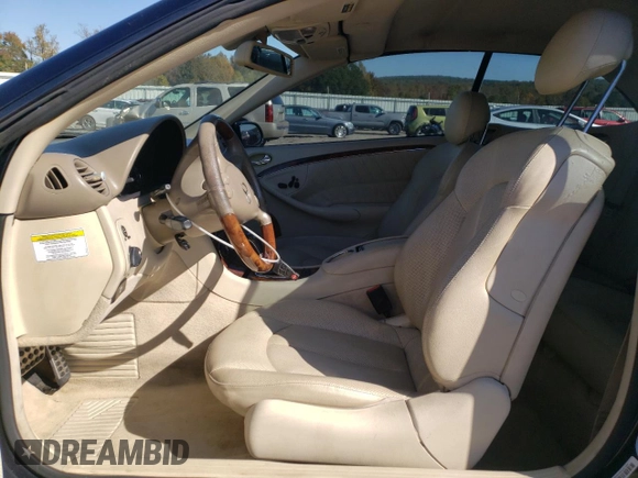 2006 Mercedes-Benz CLK-Class 3.5L with VIN WDBTK56G26T063518, listed as a Copart auction lot 76255904 with 69,135 mi miles and Clean Title. Bid and sale history available at carsss.com. Image 7.