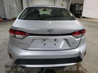 2021 Toyota Corolla LE with VIN JTDEPMAE2MJ132468, listed as a Copart auction lot 47445425 with 88,522 mi miles and Salvage Title. Bid and sale history available at carsss.com. Image 6.