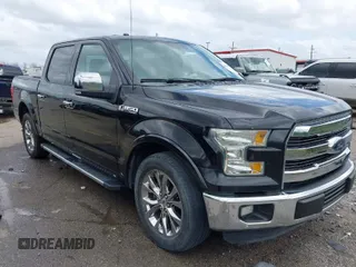 2015 Ford F-150 XL with VIN 1FTEW1CF3FKD74609, listed as a IAAI auction lot 41966627 with 145,839 mi miles. Bid and sale history available at carsss.com. Image 1.