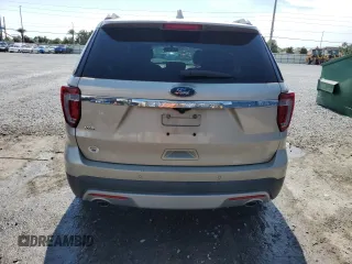 2017 Ford Explorer XLT with VIN 1FM5K7D89HGD36253, listed as a Copart auction lot 58910615 with 88,840 mi miles and Salvage title. Bid and sale history available at DreamBid. Image 6.