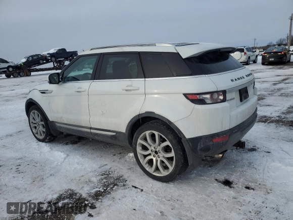 2012 Land Rover Range Rover Evoque Prestige Premium z VIN SALVV2BG1CH664643, wystawiony jako Copart lot #44736545 z przebiegiem Nie podano mil oraz Czysty tytuł • Clean title. Historia ofert i sprzedaży dostępna na DreamBid. Obrazek 2.
