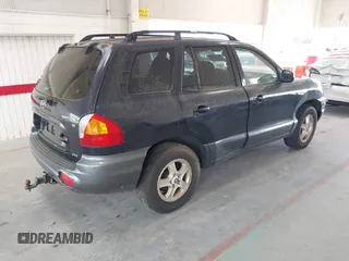 2004 Hyundai Santa Fe GLS with VIN KM8SC73D04U846243, listed as a IAAI auction lot 42126245 with 153,229 mi miles. Bid and sale history available at carsss.com. Image 4.