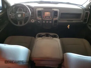 2018 Ram 1500 Express with VIN 1C6RR6FG5JS280628, listed as a Copart auction lot 61007805 with 128,470 mi miles and Salvage title. Bid and sale history available at DreamBid. Image 8.
