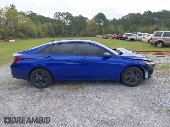 2022 Hyundai Elantra SEL with VIN KMHLM4AG9NU345205, listed as a IAAI auction lot 41953130 with 19,829 mi miles and . Bid and sale history available at DreamBid. Image 14.