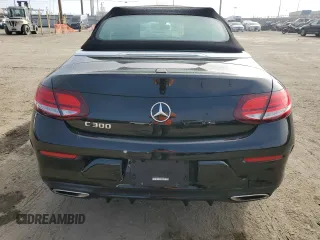2020 Mercedes-Benz C 300 with VIN W1KWK8DB9LG015242, listed as a Copart auction lot 46953505 with 32,862 mi miles and Salvage Title. Bid and sale history available at DreamBid. Image 6.