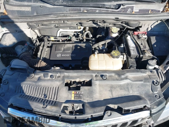 2014 Buick Encore Convenience with VIN KL4CJBSB5EB742534, listed as a IAAI auction lot 41655547 with 63,199 mi miles and . Bid and sale history available at DreamBid. Image 10.
