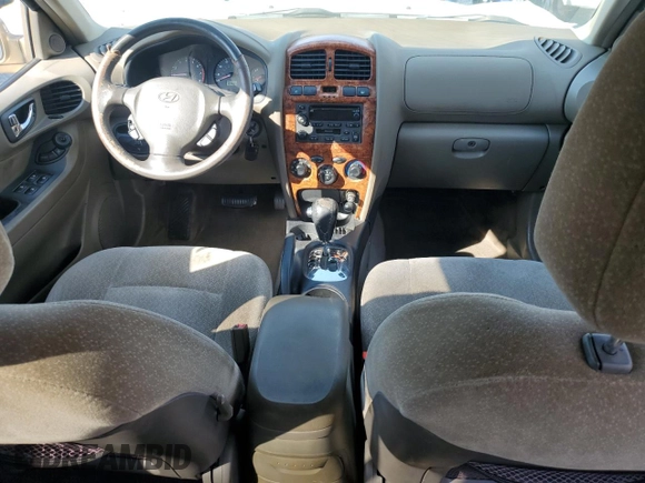 2003 Hyundai Santa Fe GLS with VIN KM8SC13D53U477438, listed as a Copart auction lot 44195145 with 167,437 mi miles and Clean Title. Bid and sale history available at carsss.com. Image 8.
