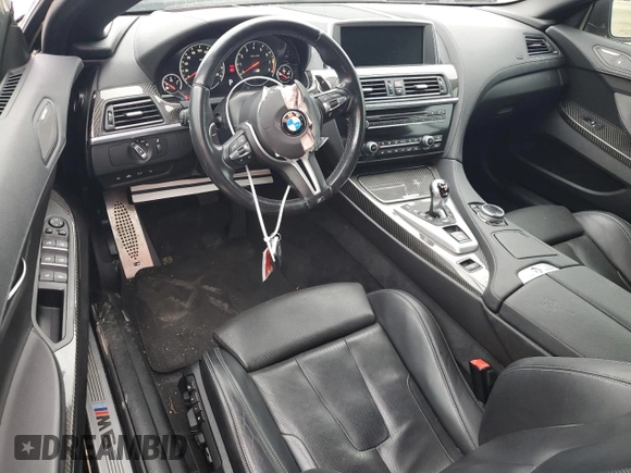 2015 BMW M6 with VIN WBSLZ9C52FD651302, listed as a Copart auction lot 79278924 with 34,033 mi miles and Salvage title. Bid and sale history available at DreamBid. Image 8.