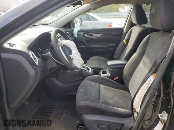 2015 Nissan Rogue SV with VIN KNMAT2MT5FP527379, listed as a Copart auction lot 51789225 with 166,035 mi miles and Salvage Title. Bid and sale history available at carsss.com. Image 7.