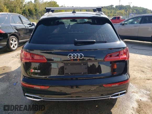 2020 Audi SQ5 Premium Plus with VIN WA1B4AFY0L2123543, listed as a Copart auction lot 71032274 with 44,446 mi miles and Salvage Title. Bid and sale history available at DreamBid. Image 6.