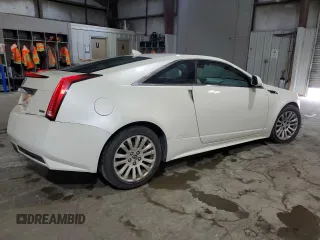 2012 Cadillac CTS Premium with VIN 1G6DS1E35C0123742, listed as a Copart auction lot 59503505 with 124,231 mi miles and Salvage title. Bid and sale history available at DreamBid. Image 3.