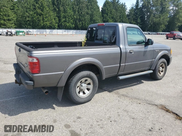 2005 Ford Ranger XL with VIN 1FTYR11U95PA74645, listed as a Copart auction lot 61814985 with 204,878 mi miles and Clean title. Bid and sale history available at DreamBid. Image 3.