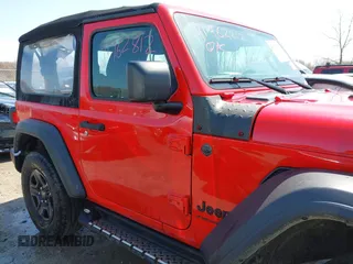 2024 Jeep Wrangler Sport S with VIN 1C4PJXAG7RW304498, listed as a IAAI auction lot 41962812 with 9,457 mi miles and . Bid and sale history available at DreamBid. Image 14.