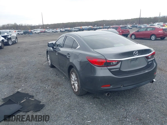 2017 Mazda 6 Sport with VIN JM1GL1U52H1120972, listed as a IAAI auction lot 41932496 with 86,206 mi miles. Bid and sale history available at carsss.com. Image 3.