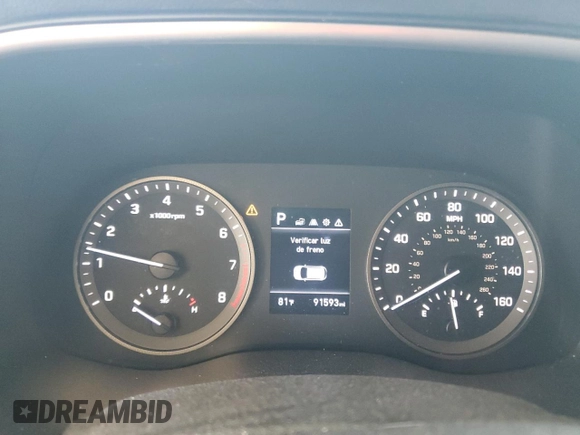 2021 Hyundai Tucson Value with VIN KM8J33A44MU313500, listed as a Copart auction lot 45152355 with 91,593 mi miles and Non Repairable. Bid and sale history available at carsss.com. Image 9.