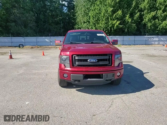 2013 Ford F-150 XL with VIN 1FTFW1ET8DFC43544, listed as a Copart auction lot 63437965 with 168,598 mi miles and Salvage title. Bid and sale history available at DreamBid. Image 13.