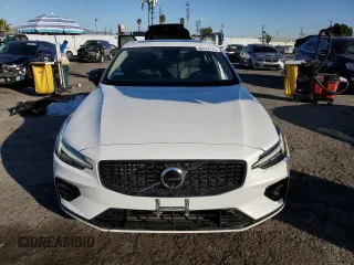2024 Volvo S60 Plus Dark Theme with VIN 7JRL12FLXRG315532, listed as a Copart auction lot 88744175 with 14,597 mi miles and Salvage title. Bid and sale history available at DreamBid. Image 5.