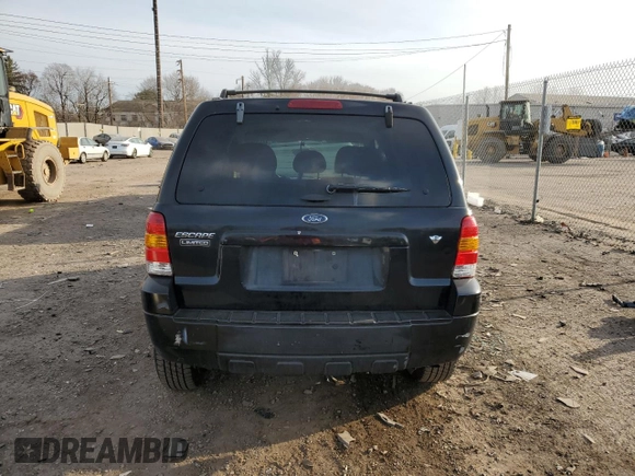 2006 Ford Escape Limited with VIN 1FMYU94196KC82484, listed as a Copart auction lot 48523075 with 208,093 mi miles and Salvage title. Bid and sale history available at DreamBid. Image 6.