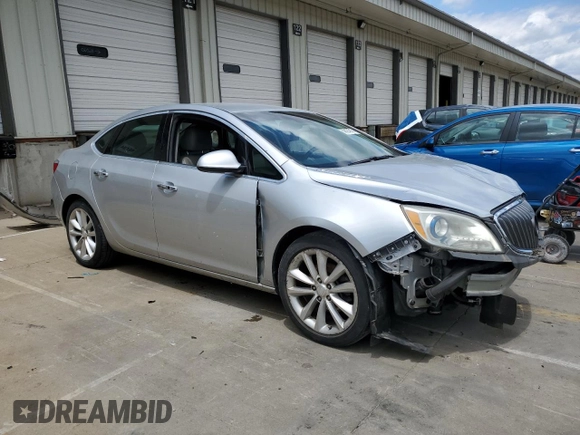 2012 Buick Verano with VIN 1G4PP5SK4C4174930, listed as a Copart auction lot 58127815 with Not provided miles and Salvage title. Bid and sale history available at DreamBid. Image 4.