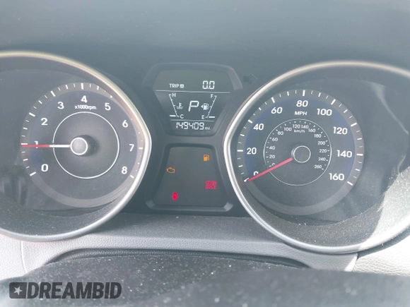 2015 Hyundai Elantra SE with VIN 5NPDH4AE7FH647146, listed as a IAAI auction lot 42776953 with 149,409 mi miles and . Bid and sale history available at DreamBid. Image 7.