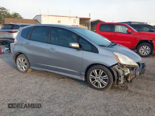 2010 Honda Fit Sport with VIN JHMGE8H48AS025240, listed as a IAAI auction lot 42084064 with 146,580 mi miles. Bid and sale history available at carsss.com. Image 1.