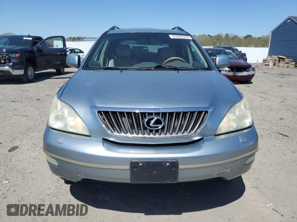 2008 Lexus RX 350 with VIN 2T2HK31U48C055256, listed as a Copart auction lot 55390535 with 188,166 mi miles and Clean Title. Bid and sale history available at DreamBid. Image 5.