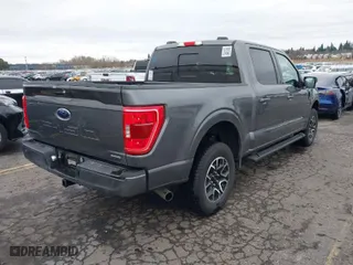 2023 Ford F-150 XL with VIN 1FTEW1EP3PKE54662, listed as a IAAI auction lot 41591839 with 9,293 mi miles. Bid and sale history available at carsss.com. Image 4.
