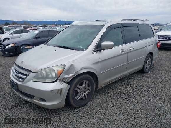 2007 Honda Odyssey EX-L with VIN 5FNRL38727B400249, listed as a IAAI auction lot 41813836 with 275,661 mi miles. Bid and sale history available at carsss.com. Image 2.