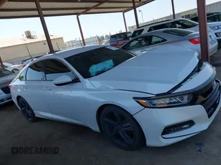 2018 Honda Accord Sedan Sport 1.5T with VIN 1HGCV1F32JA119560, listed as a IAAI auction lot 41885108 with 93,105 mi miles. Bid and sale history available at carsss.com. Image 13.
