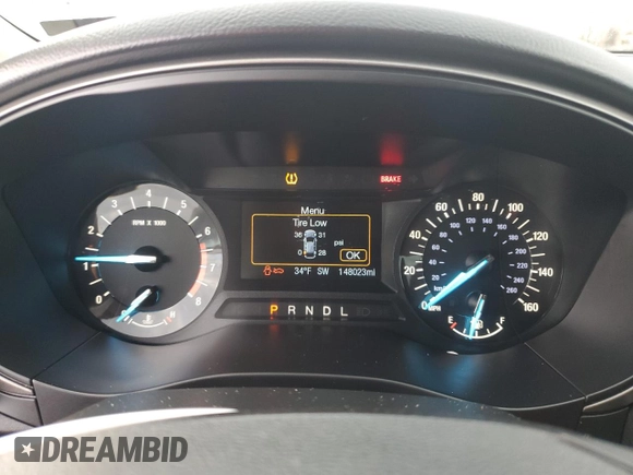 2018 Ford Fusion SE with VIN 3FA6P0H74JR170974, listed as a Copart auction lot 47134295 with 148,023 mi miles and Salvage Title. Bid and sale history available at DreamBid. Image 9.