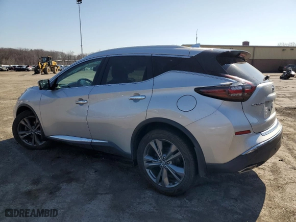 2020 Nissan Murano Platinum with VIN 5N1AZ2DS1LN114335, listed as a Copart auction lot 48588165 with 51,074 mi miles and Salvage Title. Bid and sale history available at carsss.com. Image 2.