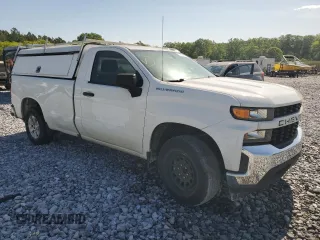 2020 Chevrolet Silverado 1500 Work Truck with VIN 3GCNWAEF6LG301444, listed as a Copart auction lot 52335005 with 90,210 mi miles and Clean Title. Bid and sale history available at carsss.com. Image 4.