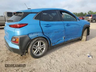 2019 Hyundai Kona SE with VIN KM8K12AA2KU274820, listed as a Copart auction lot 55335025 with 195,317 mi miles and Salvage Title. Bid and sale history available at carsss.com. Image 3.