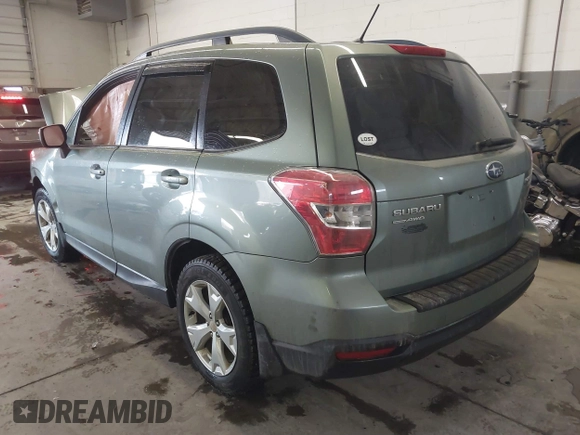 2015 Subaru Forester 2.5i Premium with VIN JF2SJADCXFH479992, listed as a IAAI auction lot 41652655 with 118,430 mi miles. Bid and sale history available at carsss.com. Image 3.