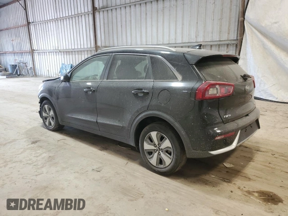 2019 Kia Niro LX with VIN KNDCB3LCXK5264427, listed as a Copart auction lot 61264753 with 57,803 mi miles and Non Repairable. Bid and sale history available at carsss.com. Image 2.