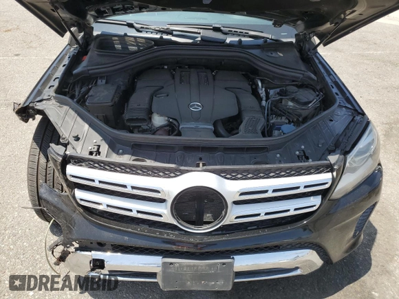 2017 Mercedes-Benz GLS 450 z VIN 4JGDF6EE3HA850875, wystawiony jako Copart lot #58972105 z przebiegiem 95 611 mil mil oraz Szkoda całkowita • Salvage title. Historia ofert i sprzedaży dostępna na DreamBid. Obrazek 12.