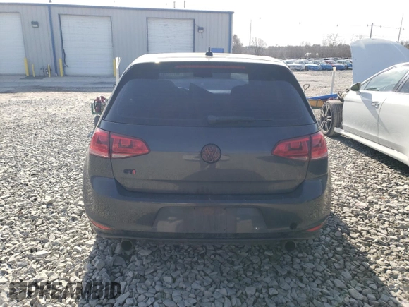 2016 Volkswagen Golf GTI S with VIN 3VW5T7AU5GM050341, listed as a Copart auction lot 48791595 with 157,442 mi miles and Salvage Title. Bid and sale history available at carsss.com. Image 6.