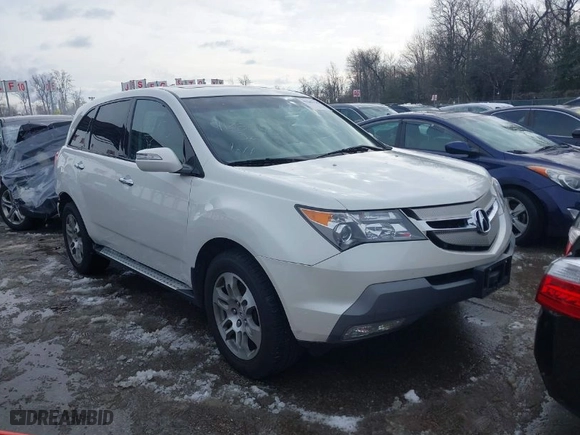 2008 Acura MDX Tech Pkg with VIN 2HNYD28398H519437, listed as a IAAI auction lot 41289430 with 135,561 mi miles. Bid and sale history available at carsss.com. Image 1.