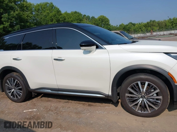 2024 Infiniti QX60 Autograph z VIN 5N1DL1HU1RC346152, wystawiony jako IAAI lot #42468045 z przebiegiem 23 868 mil mil oraz . Historia ofert i sprzedaży dostępna na DreamBid. Obrazek 13.