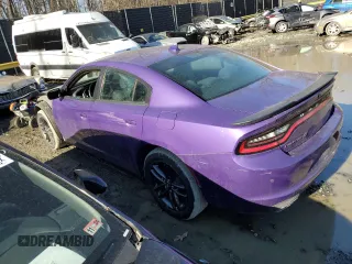 2019 Dodge Charger SXT with VIN 2C3CDXJG1KH600843, listed as a Copart auction lot 43223995 with 48,510 mi miles and Salvage Title. Bid and sale history available at DreamBid. Image 2.